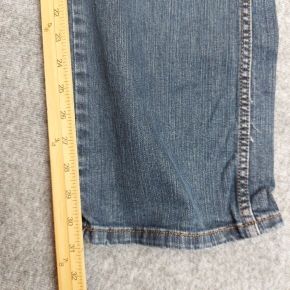 Wrangler Retro Relaxed Boot Cut Men 34x32 (Fit 35x31) Jeans Blue Classic Style - Picture 7 of 9